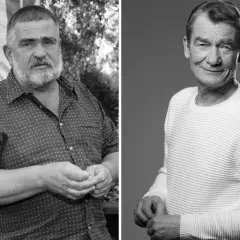 Dwóch kilerów, Cezary Pazura i Jerzy Stuhr, w kultowej obsadzie filmu.