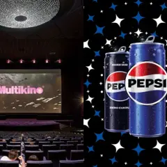 Wielka sala kinowa Multikino i puszki Pepsi. Zastanawiasz się, ile kosztuje picie w multikinie?