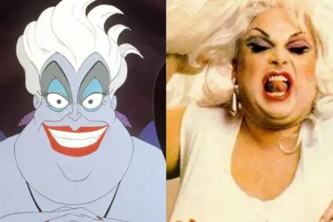 Ursula z "Małej Syrenki" i Divine, ikona drag queen, która zainspirowała obsadę.