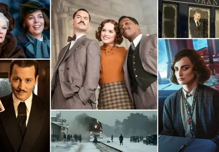 Morderstwo w Orient Expressie obsada: Johnny Depp, Daisy Ridley, Michelle Pfeiffer, Josh Gad, Leslie Odom Jr., Penélope Cruz.