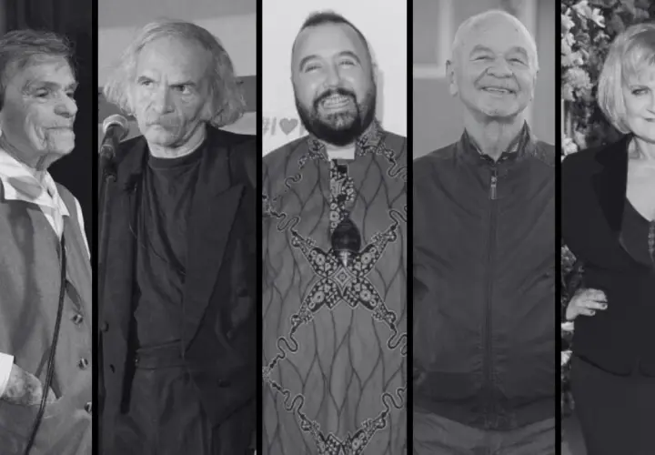 Wspomnienie aktorów z serialu Kiepscy. Zmarli: Dariusz Gnatowski, Ryszard Kotys, Paweł Królikowski, Krystyna Podleska.