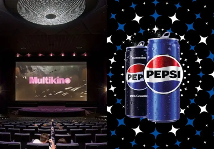 Wielka sala kinowa Multikino i puszki Pepsi. Zastanawiasz się, ile kosztuje picie w multikinie?