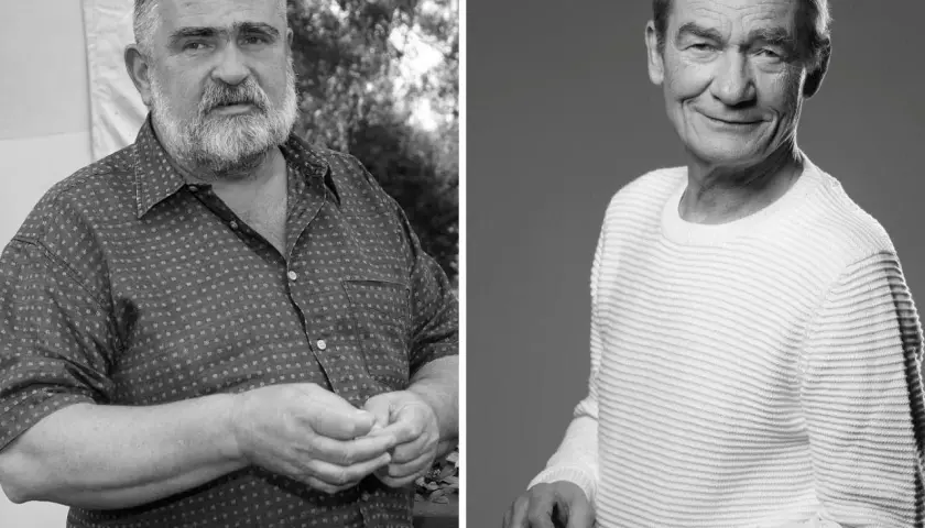 Dwóch kilerów, Cezary Pazura i Jerzy Stuhr, w kultowej obsadzie filmu.