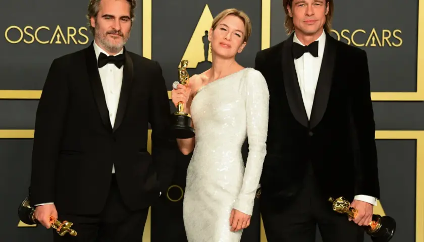 Joaquin Phoenix, Renée Zellweger i Brad Pitt z Oscarami. Kto ma najwięcej oscarów aktor? Na razie żaden z nich nie jest rekordzistą.