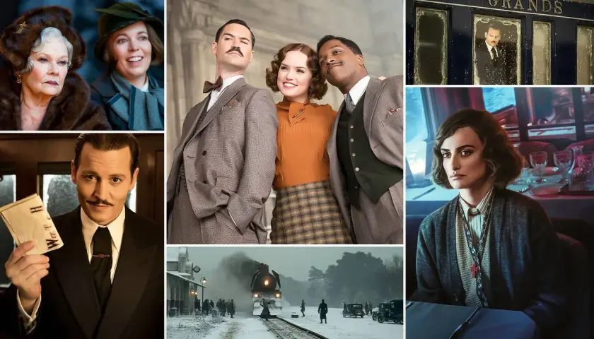 Morderstwo w Orient Expressie obsada: Johnny Depp, Daisy Ridley, Michelle Pfeiffer, Josh Gad, Leslie Odom Jr., Penélope Cruz.