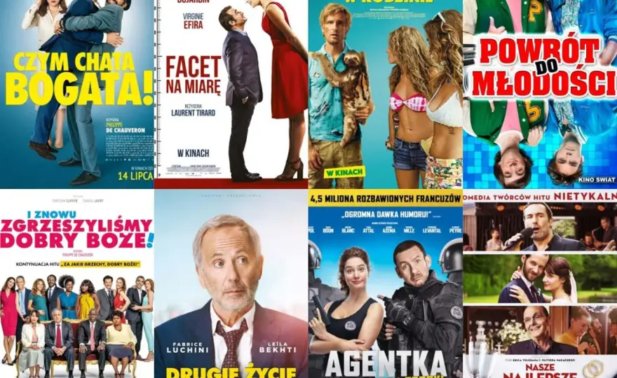 Najlepsze Francuskie Komedie - Ranking Filmy Francuskie Komedie