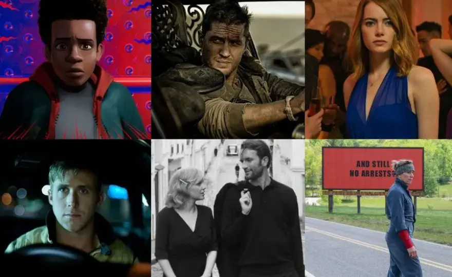 Najlepsze filmy dekady - Top 10 produkcji, które zachwyciły widzów