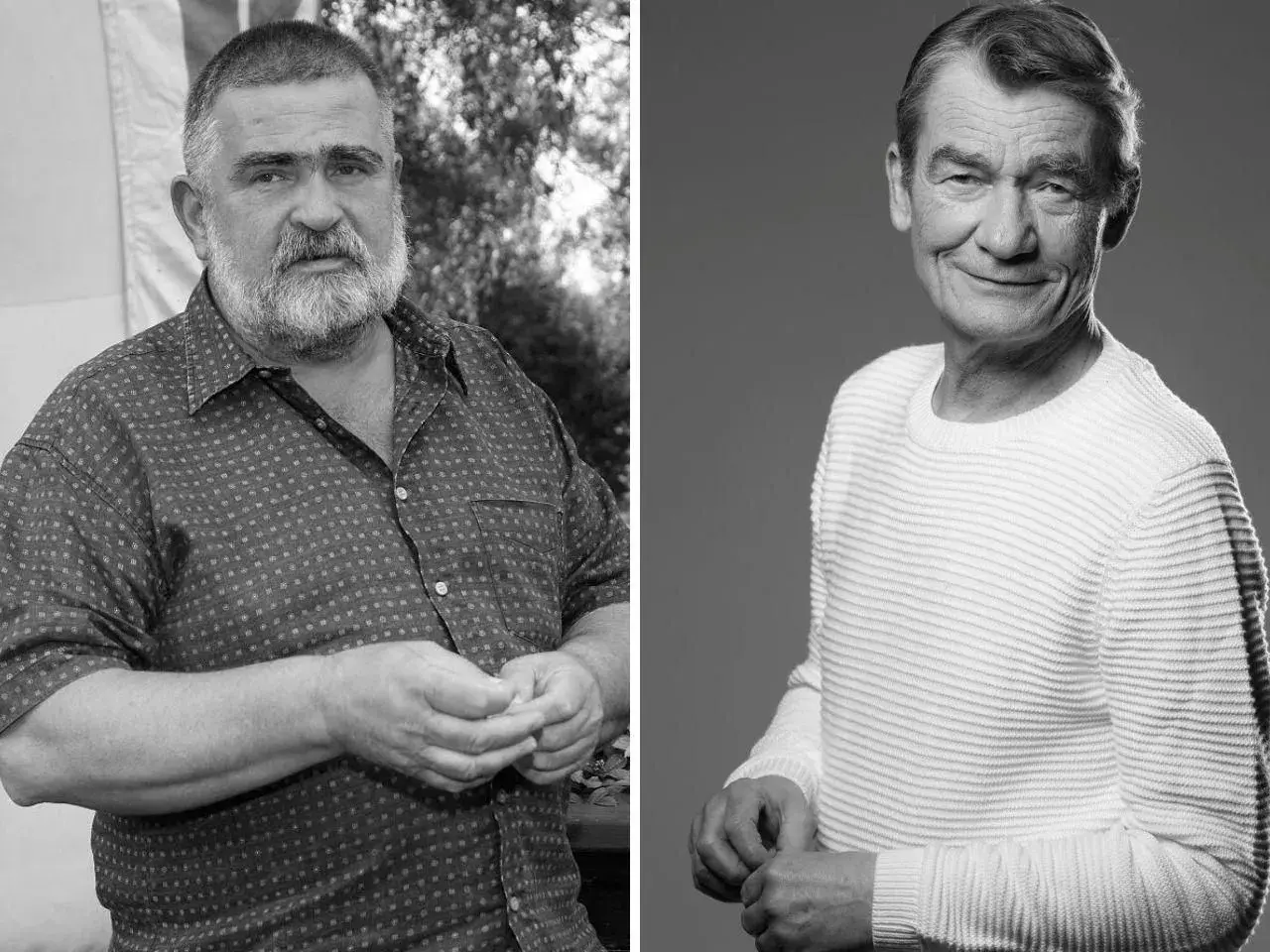 Dwóch kilerów, Cezary Pazura i Jerzy Stuhr, w kultowej obsadzie filmu.
