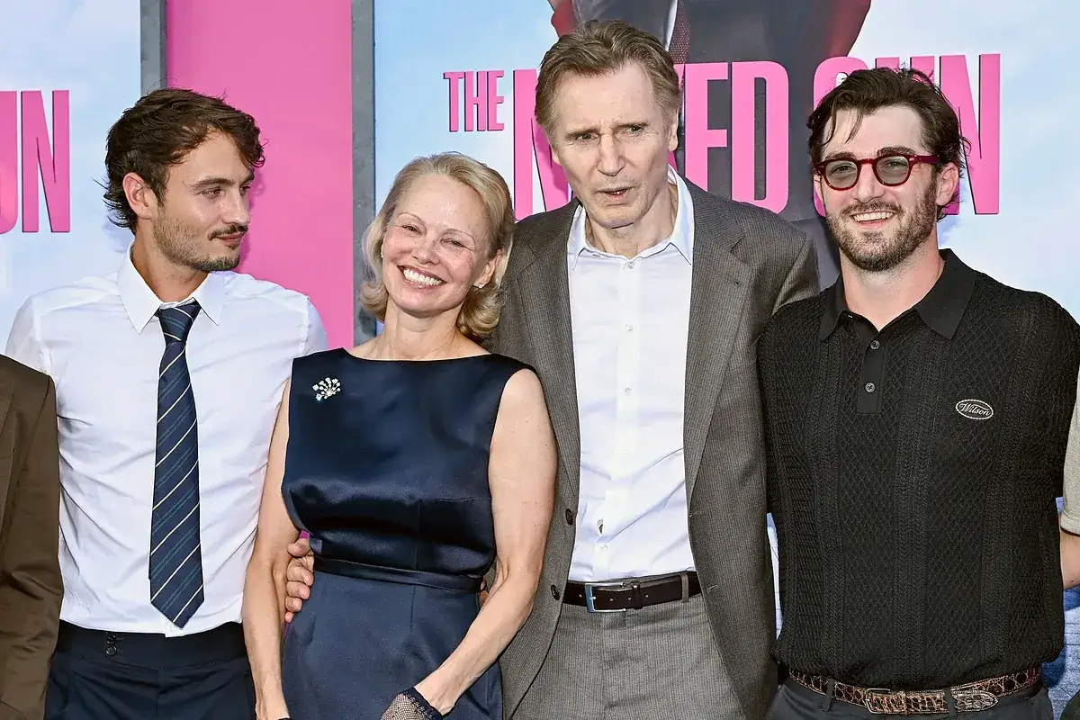 Liam Neeson z obsadą filmu