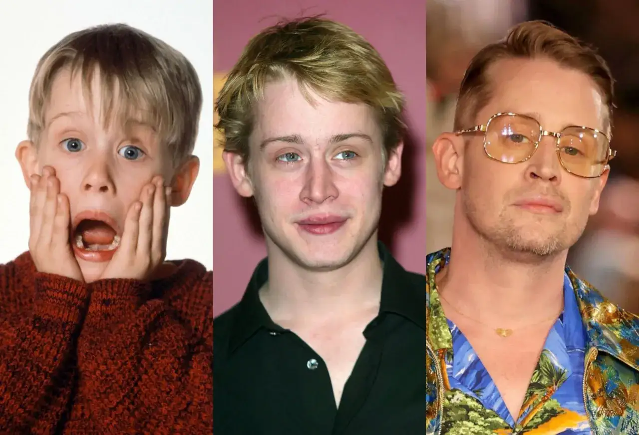 Macaulay Culkin, który grał Kevina samego w domu, w trzech odsłonach: jako dziecko, nastolatek i dorosły.